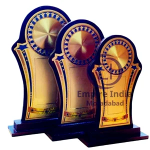 Blue Star Arch Wooden MDF Trophy Set of 3 Mementos | Awards | Shields – Manufacturer & Exporter | Empire India, Moradabad