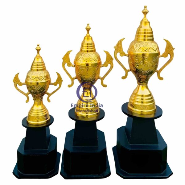 Traditional Arabic Style Trophy Set | Gold Finish | Empire India – Moradabad